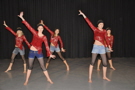 5 Tänzerinnen beim Proben