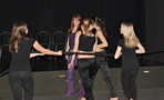 Spears mit 4 Tänzerinnen bei der Probe